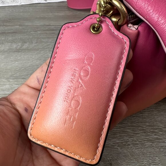 Coach Pillow Tabby 26 Shoulder Bag in Ombré leather CA083 - Picture 8 of 14